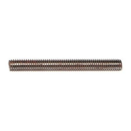 MIDWEST FASTENER Fully Threaded Rod, 5/16"-18, Grade 2, Zinc Plated Finish, 7 PK 76943